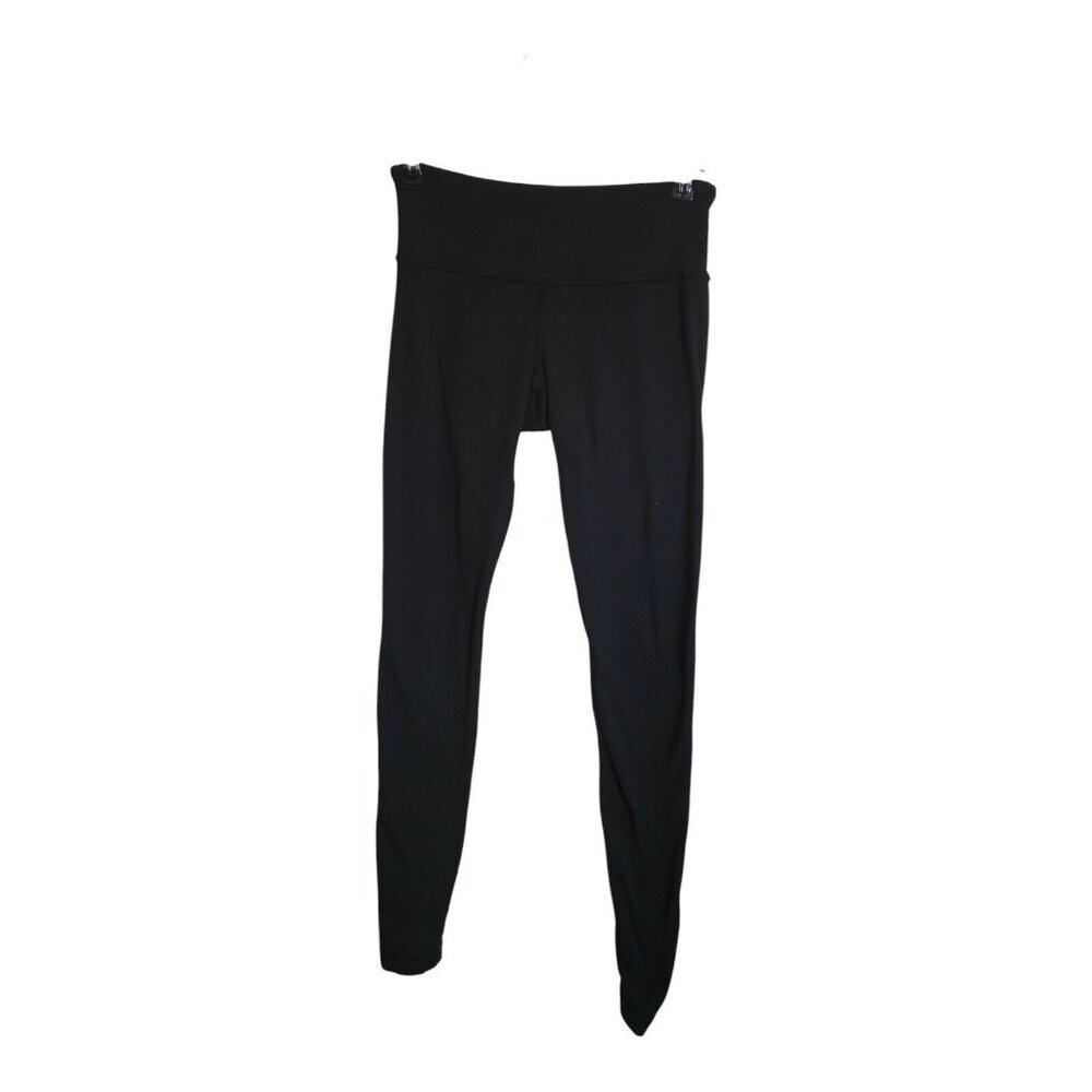 Lululemon Pants Women 4 Black Tight Sportswear Athleisure Gym Crossfit Training - Picture 1 of 9